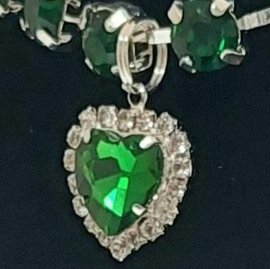 Pet Necklace Emerald