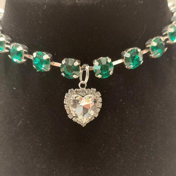 Pet Necklace Emerald